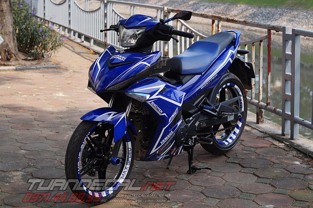 Xe Yamaha Exciter 150 Doxou 2019  Xanh Đồng Ánh Hồng  2NDR  1Cham   1chamcom